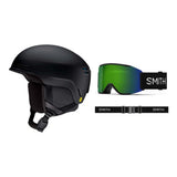 Smith Method Pro MIPS Adult Helmet 2027 with Squad MAG Goggles Package - Matte Black