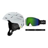 Smith Vantage 2 MIPS Adult Helmet 2027 with 4D MAG Goggles Package - Matte White