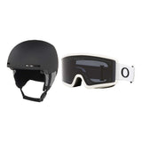 Oakley MOD1 MIPS Youth Helmet 2027 with Target Line S Goggles Package - Blackout
