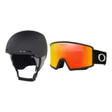 Oakley MOD1 MIPS Helmet 2027 with Target Line M Goggles Package - Blackout