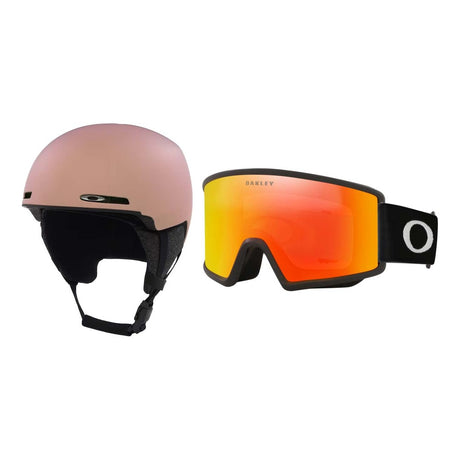 Oakley MOD1 MIPS Helmet 2027 with Target Line M Goggles Package - Matte Toadstool