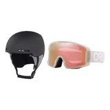Oakley MOD1 MIPS Helmet 2027 with Line Miner M Goggles Package - Blackout