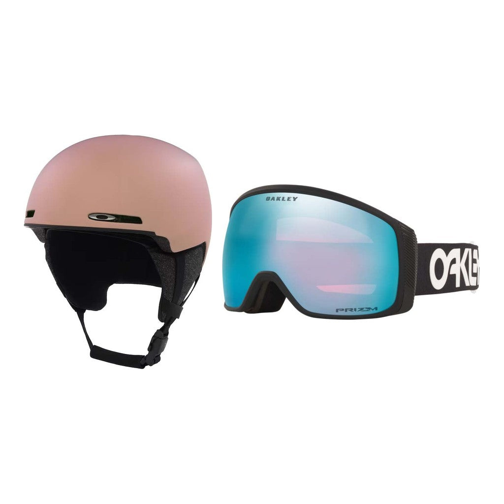 Oakley MOD1 MIPS Helmet 2027 with Flight Tracker M Goggles Package - Matte Toadstool