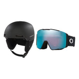 Oakley MOD1 Pro MIPS AF Helmet 2027 with Line Miner Pro M AF Goggles Package - Blackout
