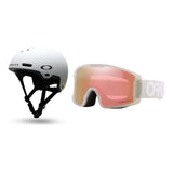 Oakley MOD PRK MIPS Helmet 2027 with Line Miner M Goggles Package - Matte White