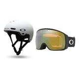 Oakley MOD PRK MIPS Helmet 2027 with Flight Tracker L Goggles Package - Matte White