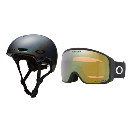 Oakley MOD PRK MIPS Helmet 2027 with Flight Tracker L Goggles Package - Space Dust