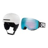 Oakley MOD3 MIPS Helmet 2027 with Flight Deck M Goggles Package - Matte White