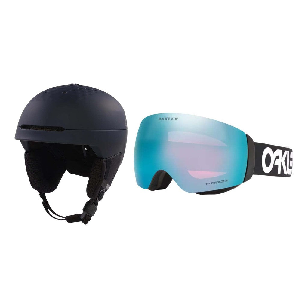 Oakley MOD3 MIPS Helmet 2027 with Flight Deck M Goggles Package - Navy