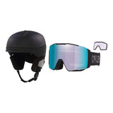 Oakley MOD5 MIPS Helmet 2027 with Line Miner Pro L Goggles Package - Blackout