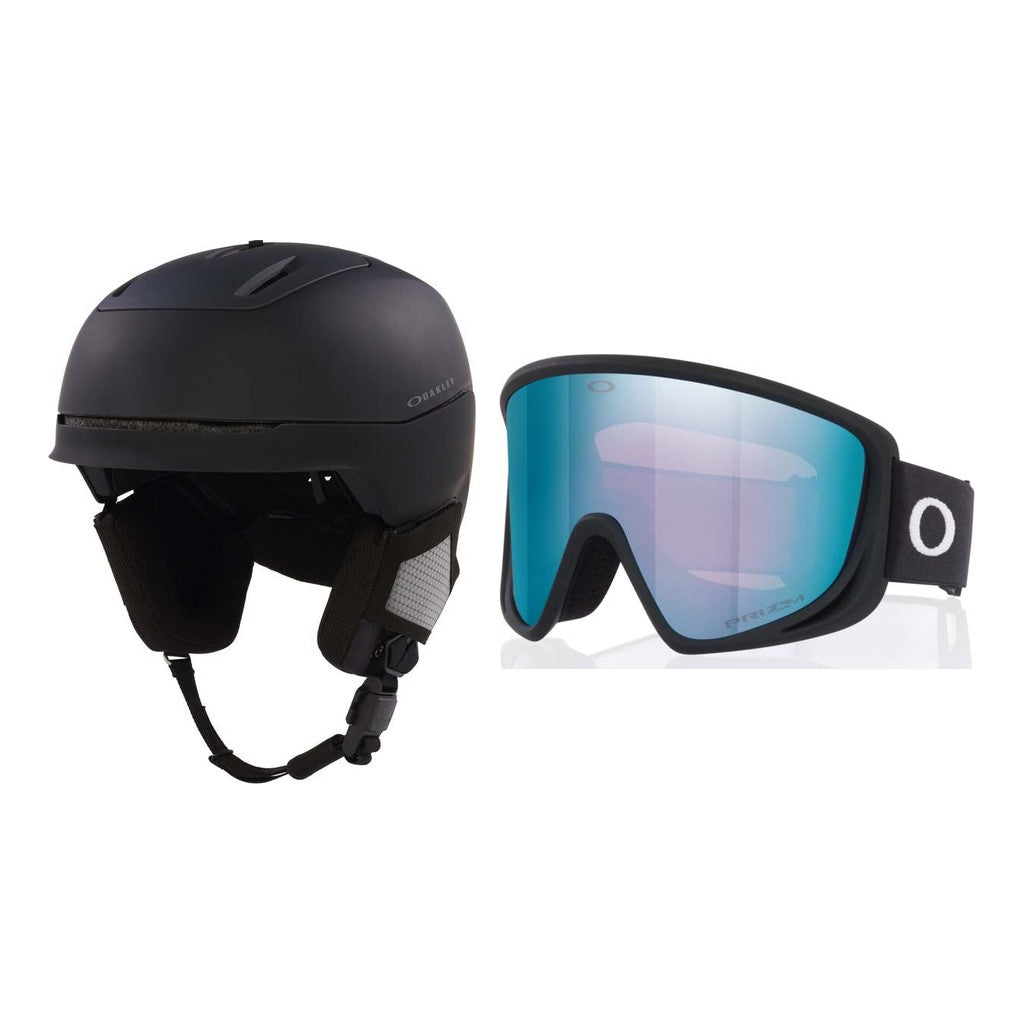 Oakley MOD5 MIPS Helmet 2027 with Mont Scape L Goggles Package - Blackout