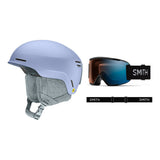 Smith Method MIPS Adult Helmet 2027 with Squad S Goggles Package - Matte Blue Aura
