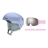 Smith Method MIPS Adult Helmet 2027 with 4D MAG S Goggles Package - Matte Blue Aura