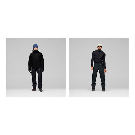 Norrona Lofoten Gore-Tex Jacket Mens 2027 with Lofoten Pants Package (Caviar Black)