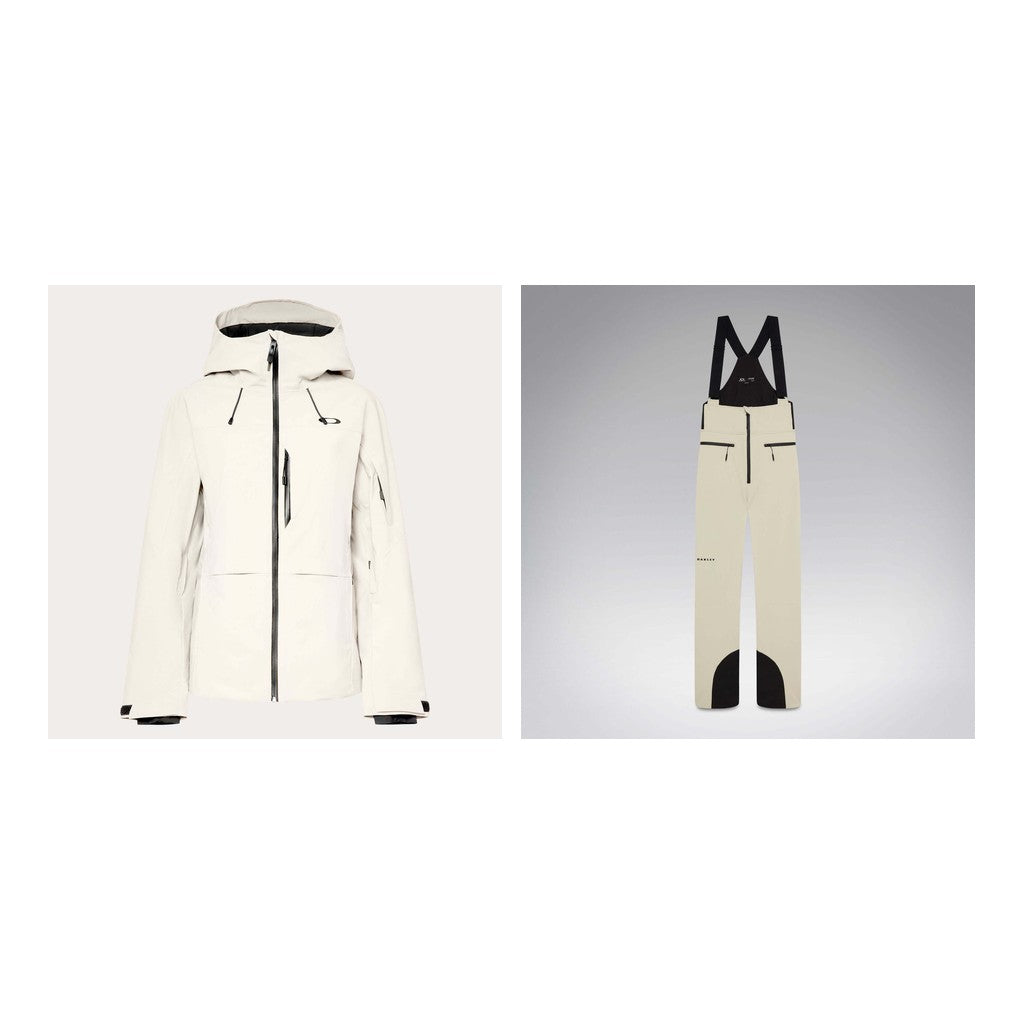 Oakley Canopy Insulated Jacket Womens 2027 with Icicle Bibs Package (Mist)