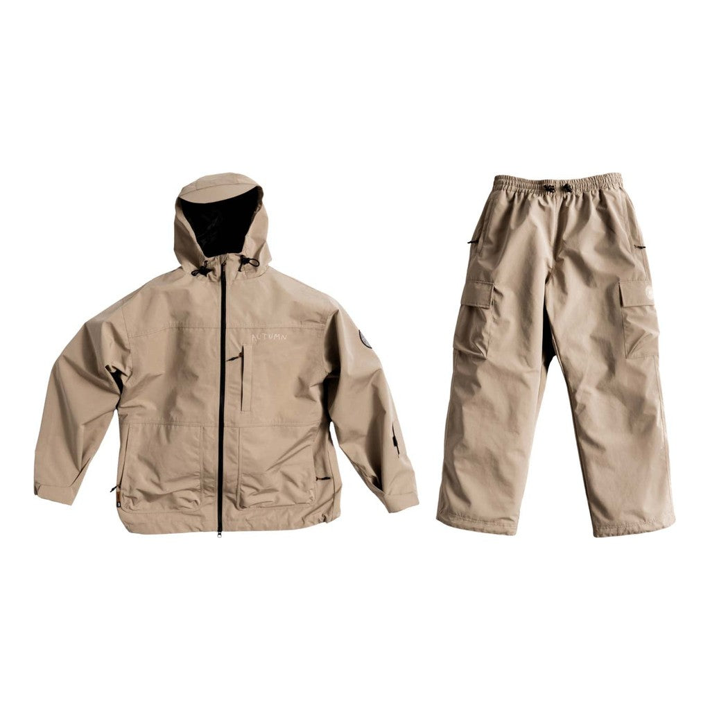 Autumn Field Mens Jacket 2027 with Cargo Pants Package (Stone)