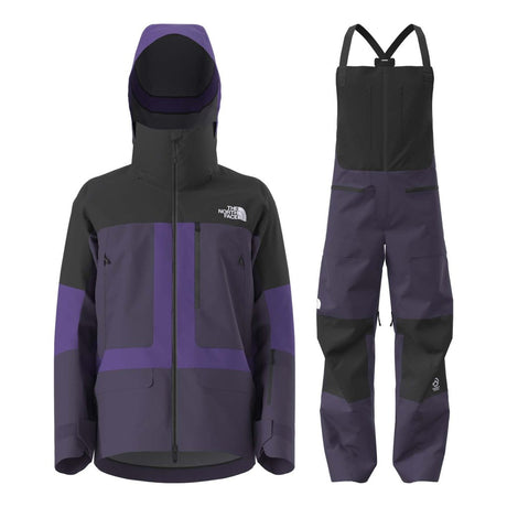 North Face Summit Verbier GTX Jacket Mens 2027 with Summit Verbier GTX Bibs Package (Peak Purple)