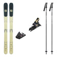 Volkl Mantra 102 W Skis 2026 with Atomic Strive 12 Bindings Womens Ski Package (Bent Chetler Butter) - Bent Chetler Butter