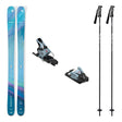 Blizzard Sheeva 9 Skis 2027 with Salomon Strive 12 Bindings Womens Ski Package (Iced Aqua) - Iced Aqua
