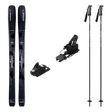 Elan Ripstick 102 Black Edition Skis 2027 with Strive 14 Bindings Ski Package - Black