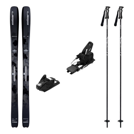 Elan Ripstick 96 Black Edition Skis 2027 with Strive 14 Bindings Ski Package - Black