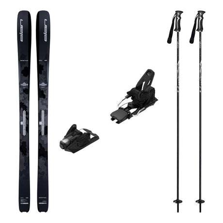 Elan Ripstick 88 Black Edition Skis 2027 with Strive 14 Bindings Ski Package - Black