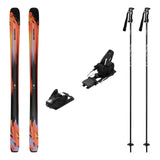 Salomon Stance Pro 96 Skis 2027 with Strive 14 Bindings Ski Package - Black