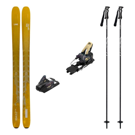 Line Optic 104 Skis 2027 with Strive 14 Bindings Ski Package - Bent Chetler