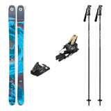 Blizzard Rustler 10 Mens Skis 2027 with Strive 14 Bindings Ski Package - Bent Chetler