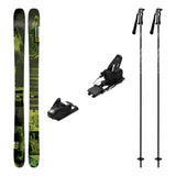 K2 Reckoner 102 Mens Skis 2027 with Strive 14 Bindings Ski Package - Black
