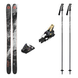 Blizzard Canvas 100 Mens Skis 2027 with Strive 14 Bindings Ski Package - Bent Chetler