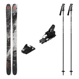 Blizzard Canvas 100 Mens Skis 2027 with Strive 14 Bindings Ski Package - Black
