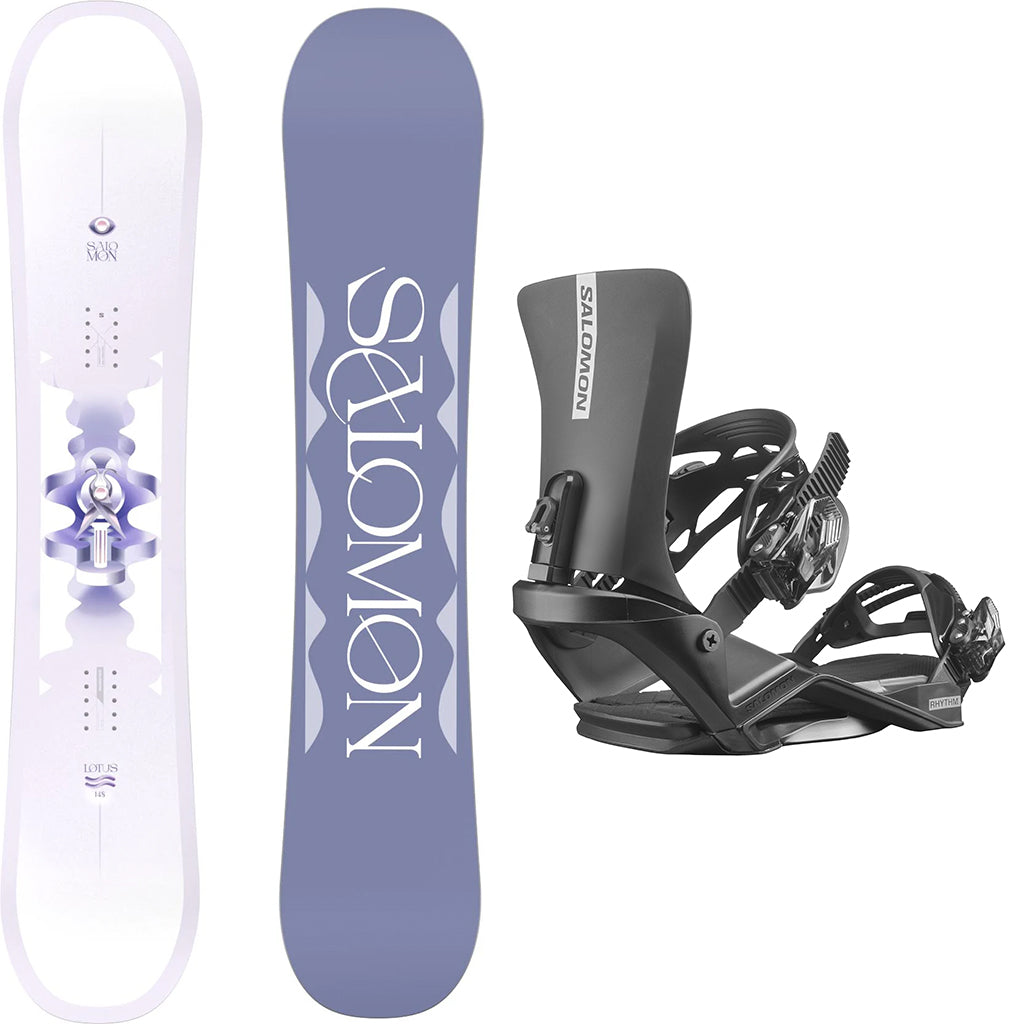 Salomon Lotus with Salomon Rhythm Womens Snowboard Package 2026