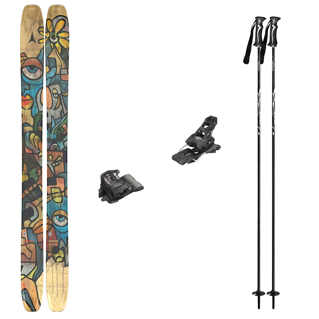 Atomic Bent Chetler 120 Skis with Tyrolia Attack 14 Bindings Mens Ski Package 2026