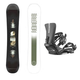 Salomon Pulse Snowboard with Salomon Rhythm Bindings Mens Snowboard Package 2026