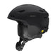 DescendMIPSRoundContour-Black helmet with a visible brand logo on a white background