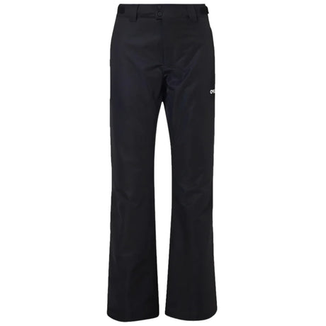 Jasmine Insulated Pant-Black pants with a brand logo on a white background