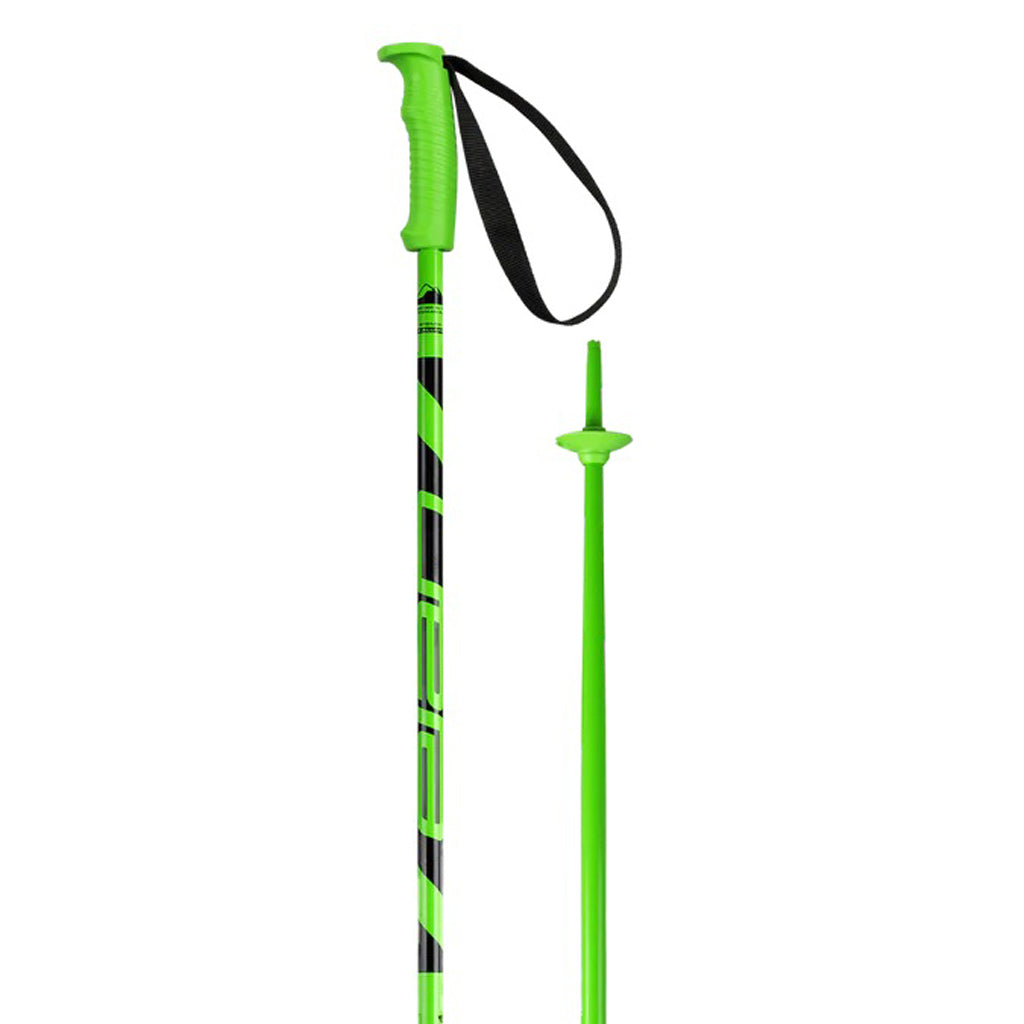Elan Hotrod Green Unisex Ski Poles 2025