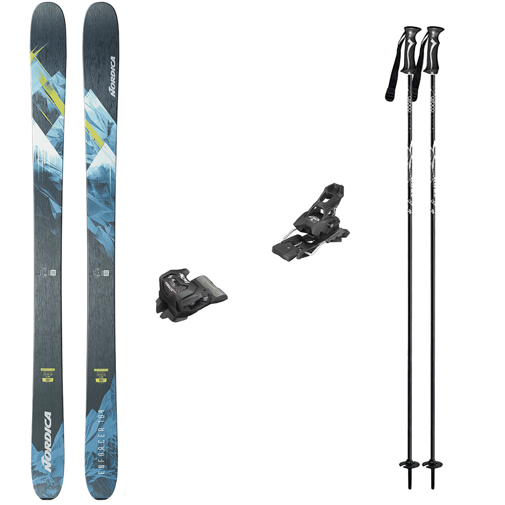 Nordica Enforcer 104 Mens Skis with Tyrolia Attack 14 Bindings Ski Package 2026