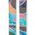 Rustler 11-Colorful skis with a pattern on a white background