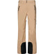 Unbound Gore-Tex Shell Pant 2.0-Beige snow pants with black accents on a white background