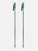 StylePole- Two blue and black ski poles on a white background