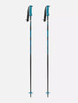 StylePole- Two blue and black ski poles on a white background