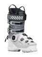 Mindbender 95 W BOA-Gray and white ski boot with black accents on a white background