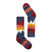 Ski Light Cushion- Two kids ski socks on a white background