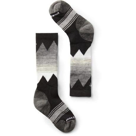 Ski Light Cushion- Two kids ski socks on a white background