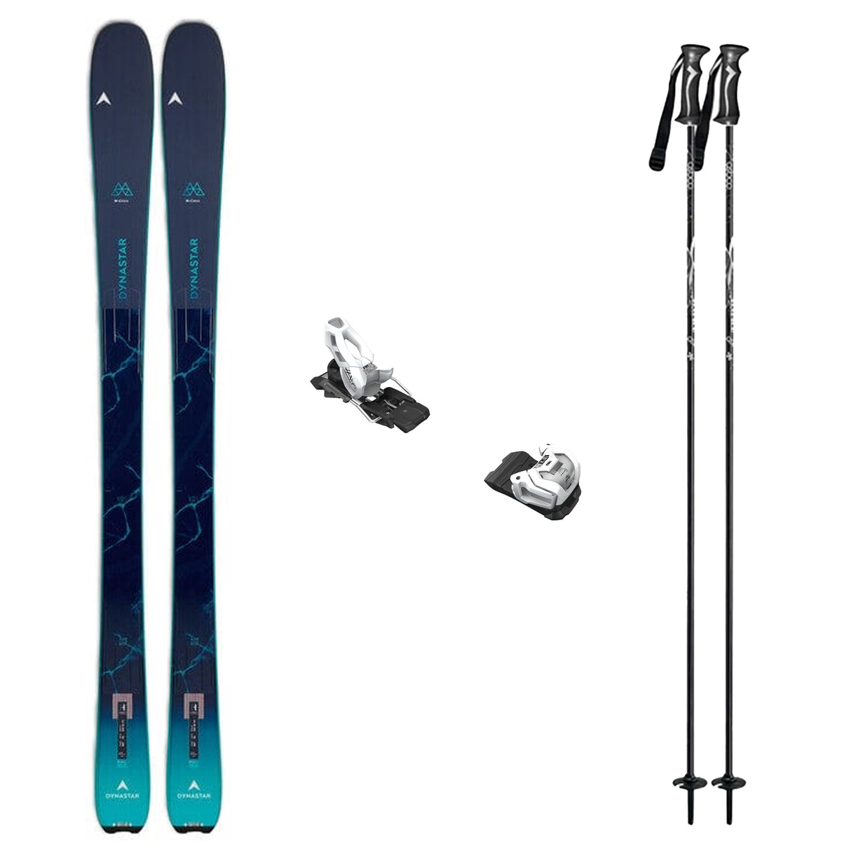 Dynastar M-Cross 82 Womens Skis with Tyrolia Attack 11 Ski Package 2026