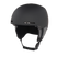 YouthMOD1-Black helmet with a visible brand logo on a white background