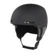 YouthMOD1-Black helmet with a visible brand logo on a white background