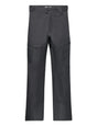 Divisional Cargo Shell Pant-Black pants on a white background
